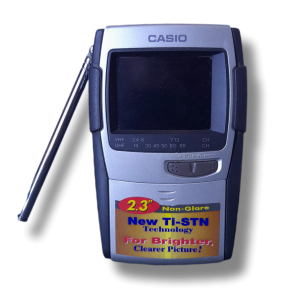 تلوزیون رنگی کاسیو 2,3" اینچی "CASIO COLOR TV 2,3